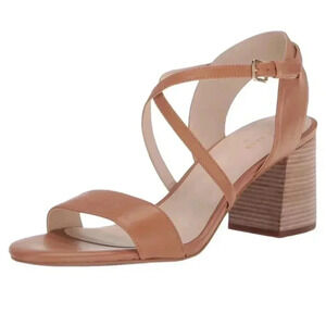 Cole Haan Joslyn Leather Block Chunky Heel SDL